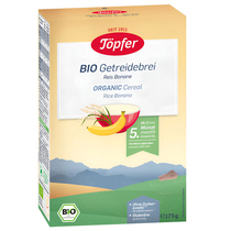 Cereale Topfer Bio cu orez si banane de la 5 luni 175 g