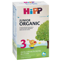 Lapte praf Hipp 3 Junior Organic de la 1 an 500 g